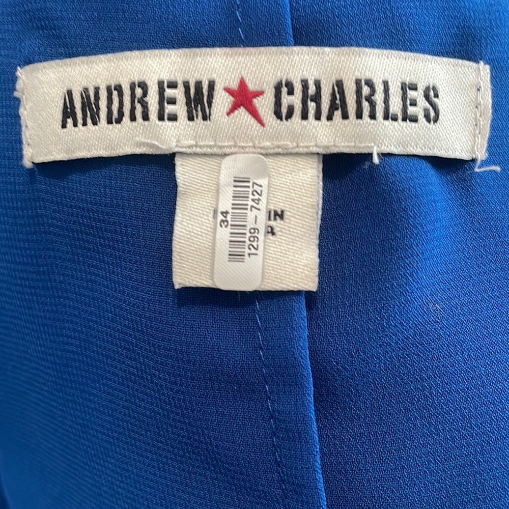 Andrew Charles Smoky Blue Chemise Dress XS - Picture 6 of 7